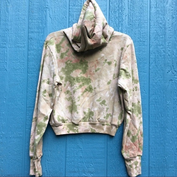 AFRM Tie Dye Boho Pullover Hoodie Jacket XS NWT - Picture 6 of 6